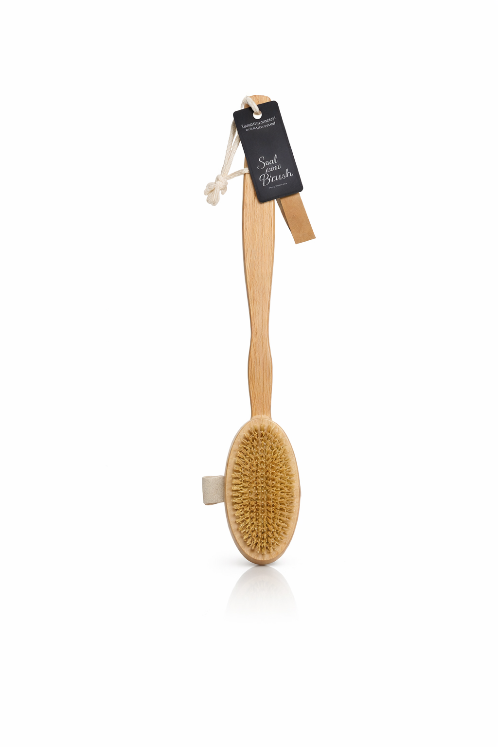 7YC Dry Body Brush (Long Handle)