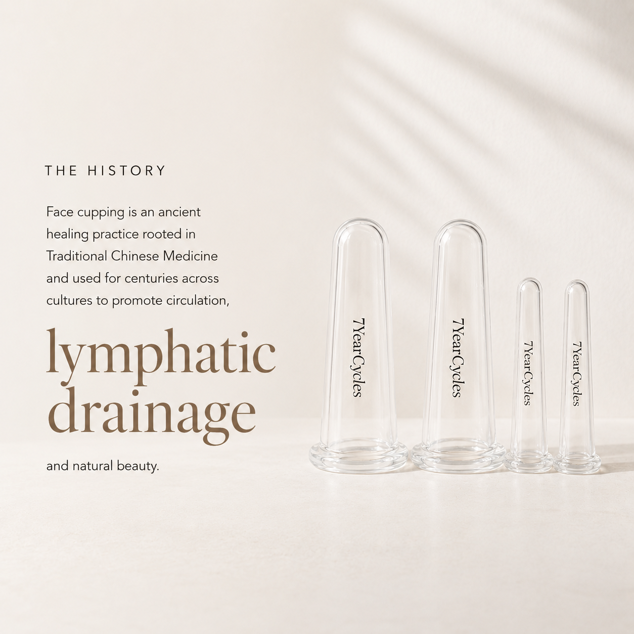 7YC Silicone Face Cupping Set (4-Piece)